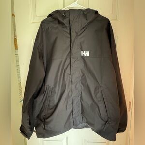 Helly Hansen Men's Black Raincoat